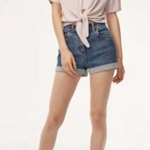 Aritzia Wilfred denim short